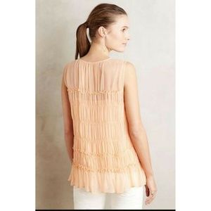 Anthropologie Tops - New Anthropologie Calla Lace-Up Tank Blouse Size 6 Anthropologie Tops - New Anthropologie Calla Lace-Up Tank Blouse Size 6